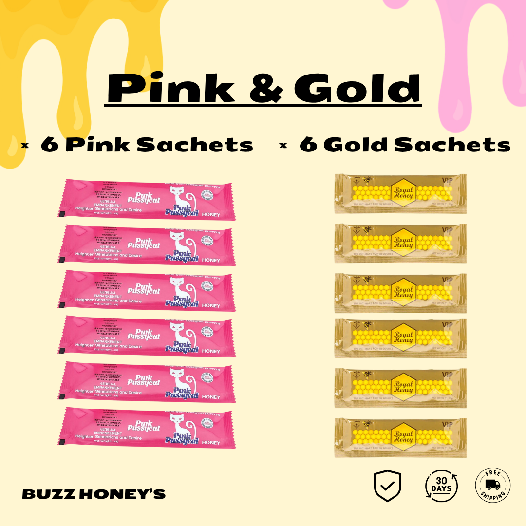 Pink & Gold 12 Sachets Bundle