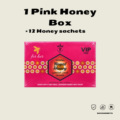 Pink vip Honey - Pink Honey Sachets 12 Count