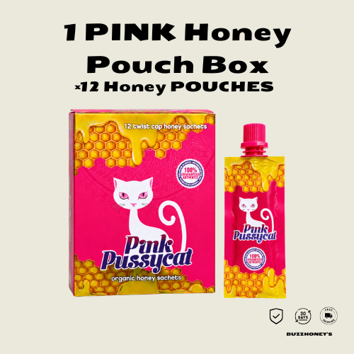 Pink Pouches - Pink Honey Box 12 Pouches