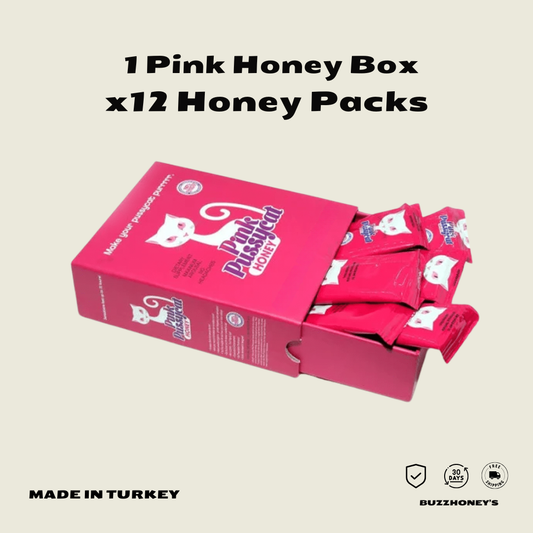 Pink Honey - (12 Sachets - 20 Gram) Honey For Him
