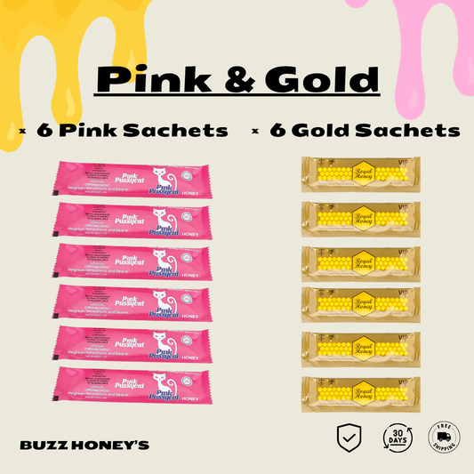 Pink & Gold 12 Sachets Bundle