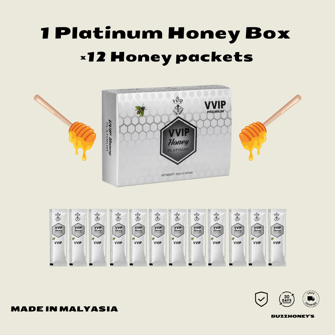 Platinum Honey - Premium Honey Sachets 12 Count