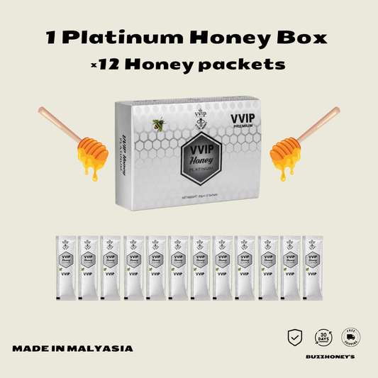 Platinum Honey - Premium Honey Sachets 12 Count